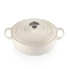 Le Creuset Signature Braadpan Provencaals, 24cm meringue