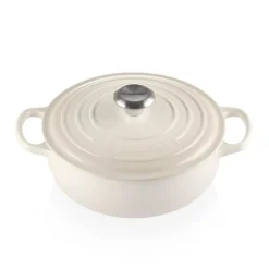 Le Creuset Signature Braadpan Provencaals, 24cm meringue