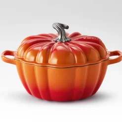 Le Creuset Signature Braadpan Pompoen, 24cm oranjerood