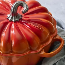Le Creuset Signature Braadpan Pompoen, 24cm oranjerood