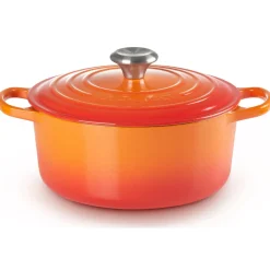 Le Creuset Signature Braadpan, 24cm oranjerood