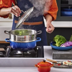 Le Creuset Signature Braadpan Provencaals, 24cm azure