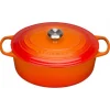 Le Creuset Signature Braadpan Ovaal, 40cm oranjerood