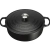 Le Creuset Signature Braadpan Laag, 30cm mat zwart