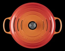 Le Creuset Signature Braadpan, 30cm oranjerood