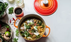 Le Creuset Signature Braadpan, 30cm oranjerood