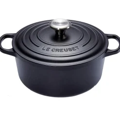 Le Creuset Signature Braadpan, 20cm mat zwart