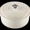 Le Creuset Signature Braadpan, 34cm meringue