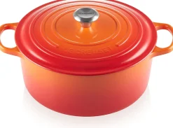 Le Creuset Signature Braadpan, 34cm oranjerood