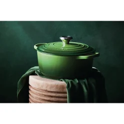 Le Creuset Signature Braadpan Ovaal, 31cm bamboo green