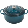 Le Creuset Signature Braadpan, 20cm deep teal
