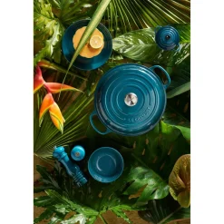 Le Creuset Signature Braadpan, 20cm deep teal