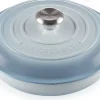 Le Creuset Signature Campagnard Braadpan, 30cm coastal blue