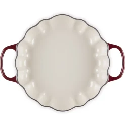 Le Creuset Signature Campagnard Pompoen Braadpan, 28cm garnet