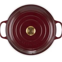 Le Creuset Signature Campagnard Braadpan, 30cm garnet