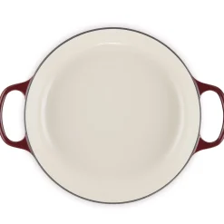 Le Creuset Signature Campagnard Braadpan, 30cm garnet