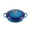 Le Creuset Signature Campagnard Braadpan, 30cm azure