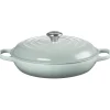 Le Creuset Signature Campagnard Braadpan, 30cm sea salt