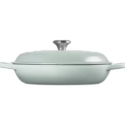 Le Creuset Signature Campagnard Braadpan, 30cm sea salt