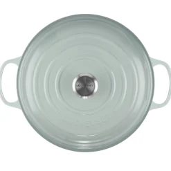 Le Creuset Signature Campagnard Braadpan, 30cm sea salt