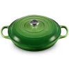 Le Creuset Signature Campagnard Braadpan, 30cm bamboo green