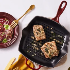 Le Creuset Signature Grillpan, 26x26cm garnet