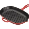 Le Creuset Signature Grillpan, 32x22cm kersenrood
