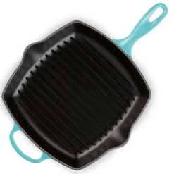 Le Creuset Signature Grillpan, 26x26cm caribbean blue