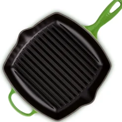 Le Creuset Signature Grillpan, 26x26cm bamboo green