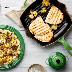 Le Creuset Signature Grillpan, 26x26cm bamboo green