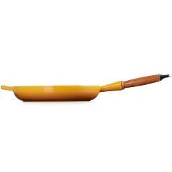 Le Creuset Signature Koekenpan met Houten Steel, 28cm nectar