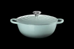 Le Creuset Signature Marmite Braadpan, 28cm sea salt