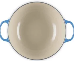Le Creuset Signature Marmite Braadpan Hoog, 26cm azure