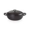 Le Creuset Signature Marmite Braadpan met Hoge Deksel, 22cm mat zwart
