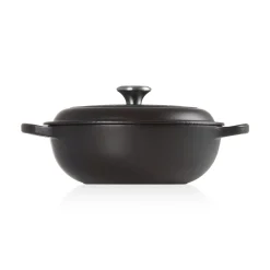 Le Creuset Signature Marmite Braadpan met Hoge Deksel, 22cm mat zwart