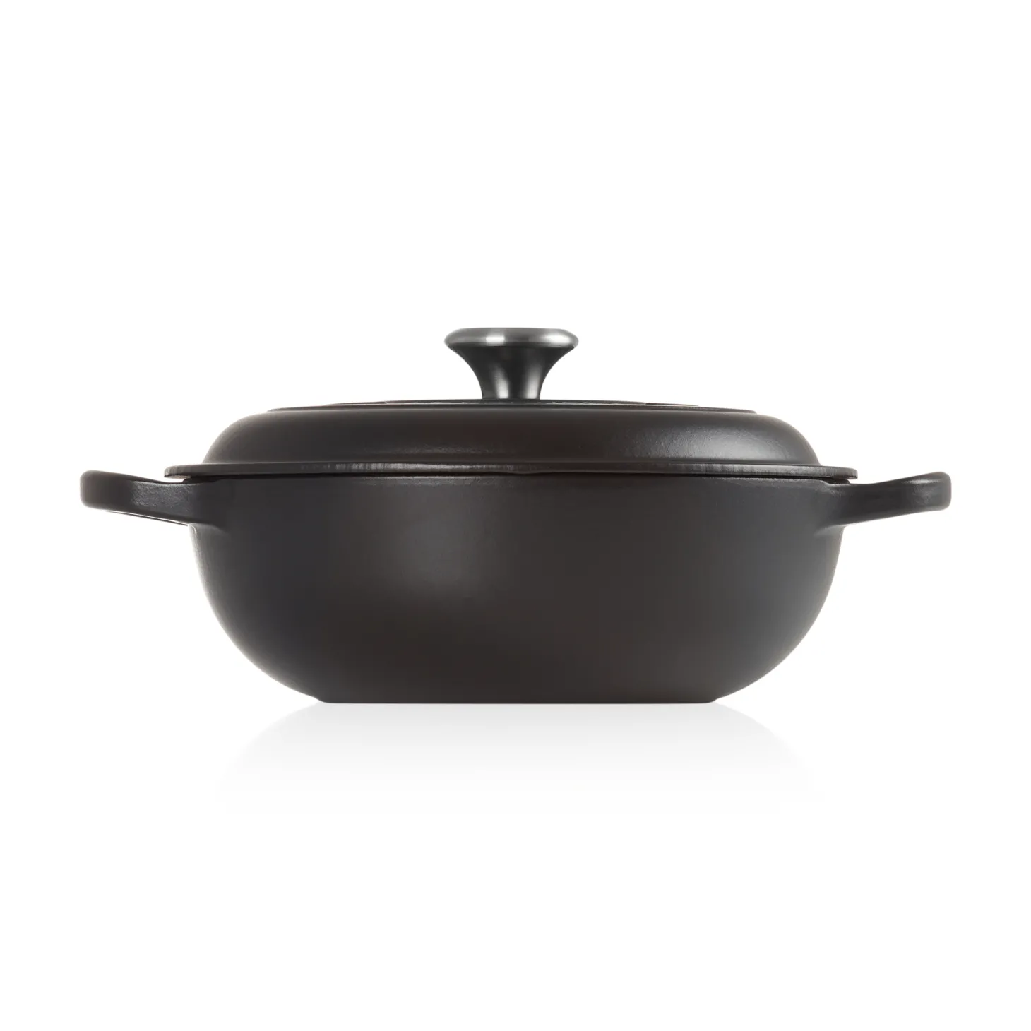 Le Creuset Signature Marmite Braadpan met Hoge Deksel, 22cm mat zwart