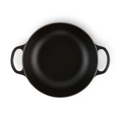 Le Creuset Signature Marmite Braadpan met Hoge Deksel, 22cm mat zwart