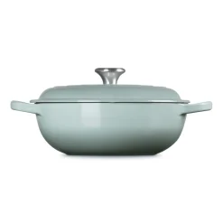 Le Creuset Signature Marmite Braadpan met Hoge Deksel, 22cm sea salt