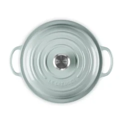 Le Creuset Signature Marmite Braadpan met Hoge Deksel, 22cm sea salt