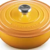Le Creuset Signature Marmite Braadpan, 26cm nectar