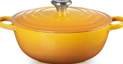 Le Creuset Signature Marmite Braadpan, 26cm nectar