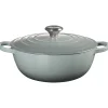 Le Creuset Signature Marmite Braadpan, 26cm sea salt