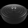 Le Creuset Signature Marmite Braadpan, 28cm mat zwart