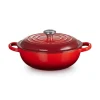 Le Creuset Signature Marmite Braadpan met Hoge Deksel, 22cm kersenrood