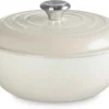 Le Creuset Signature Marmite Braadpan Hoog, 26cm meringue