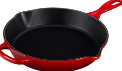 Le Creuset Signature Skillet Hoog, 26cm kersenrood