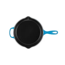 Le Creuset Signature Skillet Hoog, 26cm azure
