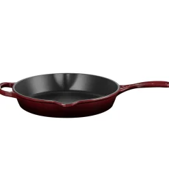 Le Creuset Signature Skillet Hoog, 26cm garnet