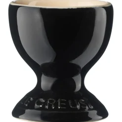 Le Creuset Stoneware Eierdop, ebbenzwart
