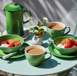 Le Creuset Stoneware Eierdop, bamboo green